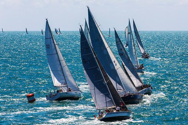 Fleet shot to windward - 2016 Sealink Magnetic Island Race Week © Andrea Francolini, SMIRW